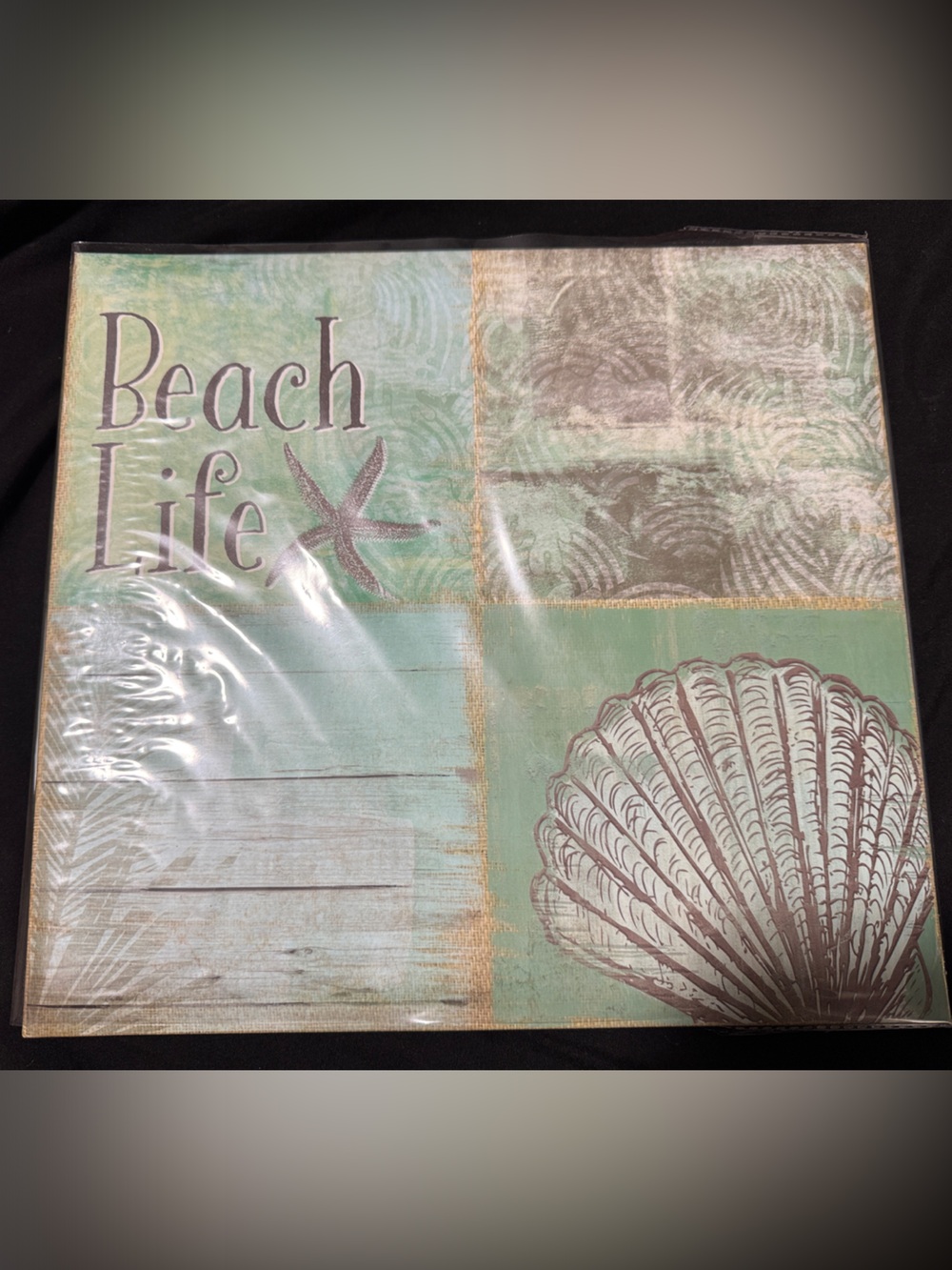 Beach Life coastal scrapbook photo album